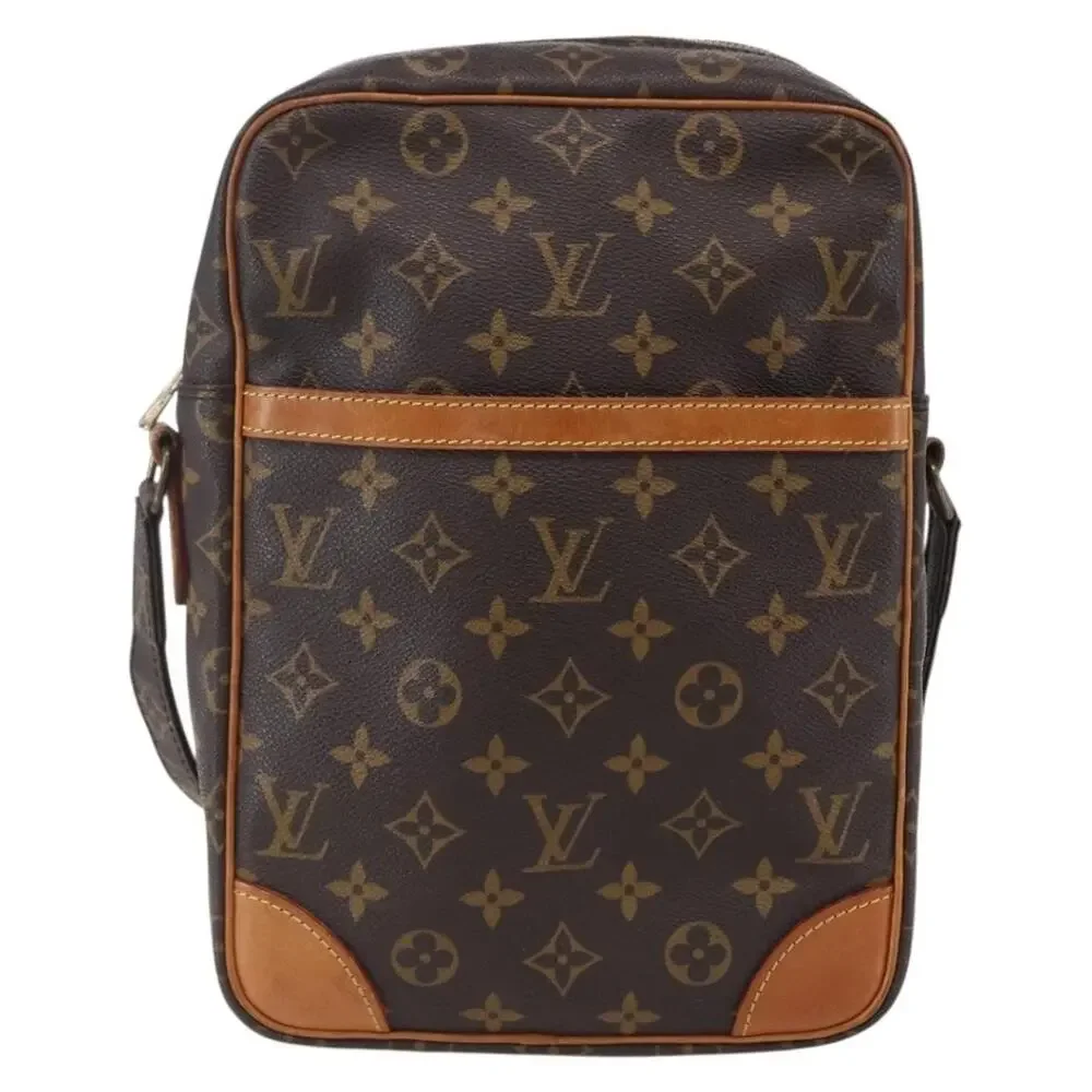 Louis Vuitton Monogram Danube MM Shoulder Bag Brown